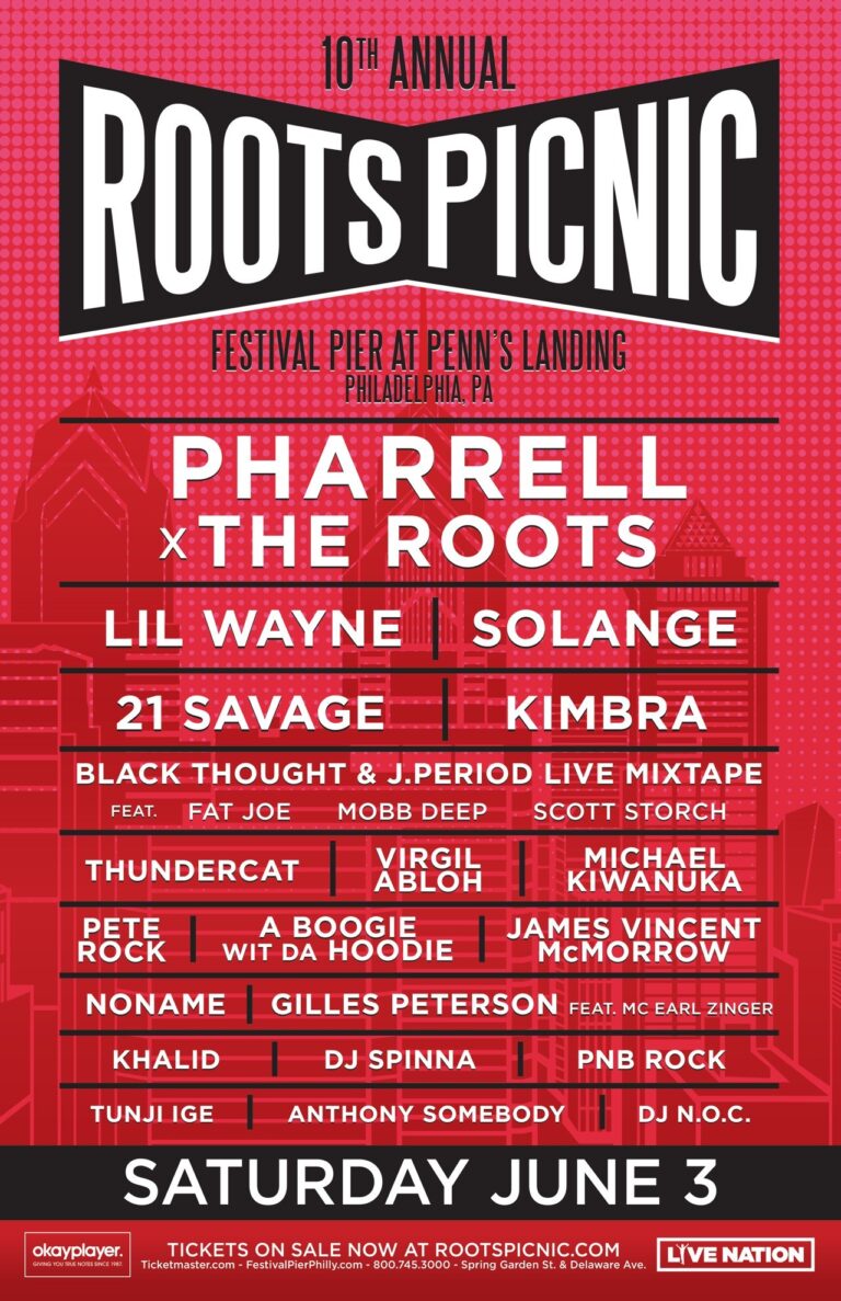 Announcing 10th Annual Roots Picnic Live Nation Entertainment