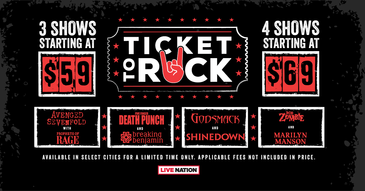 Get Your 'Ticket to Rock' This Summer with Some of the Hottest 