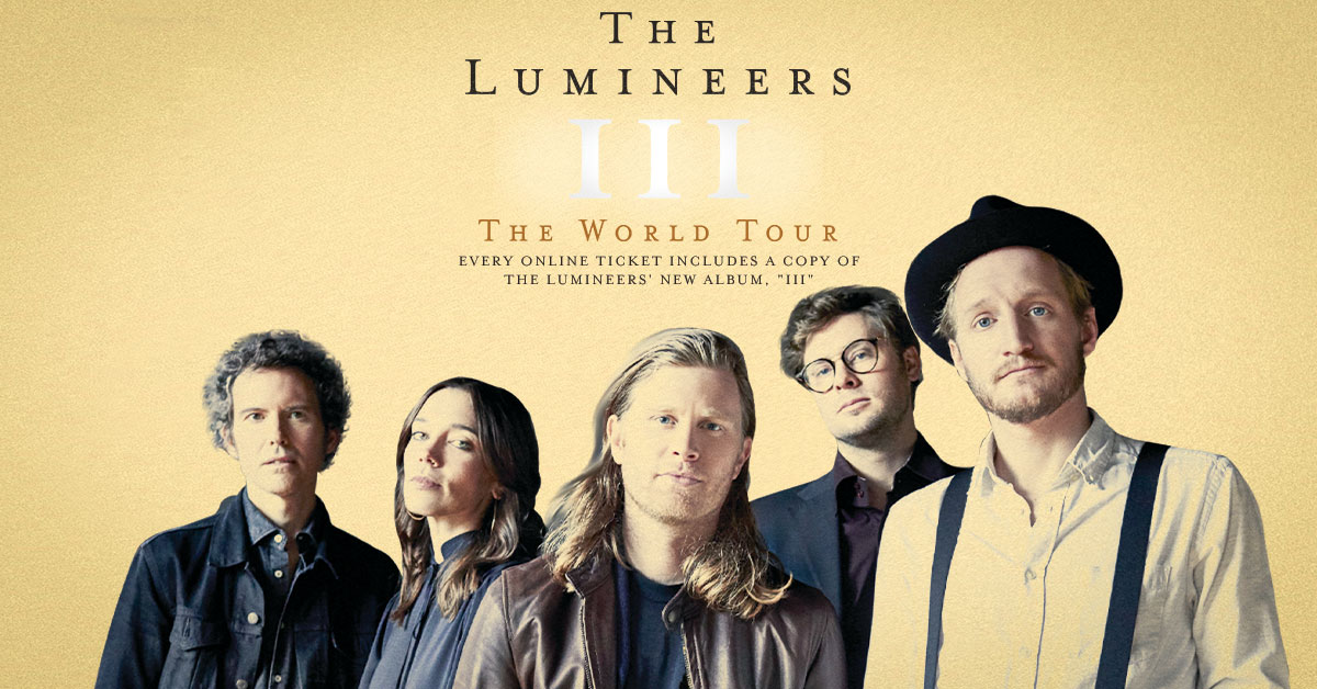 The Lumineers Announce 2020 North American Tour Live Nation Entertainment