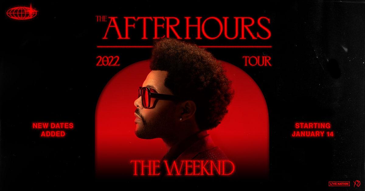 past weeknd tours