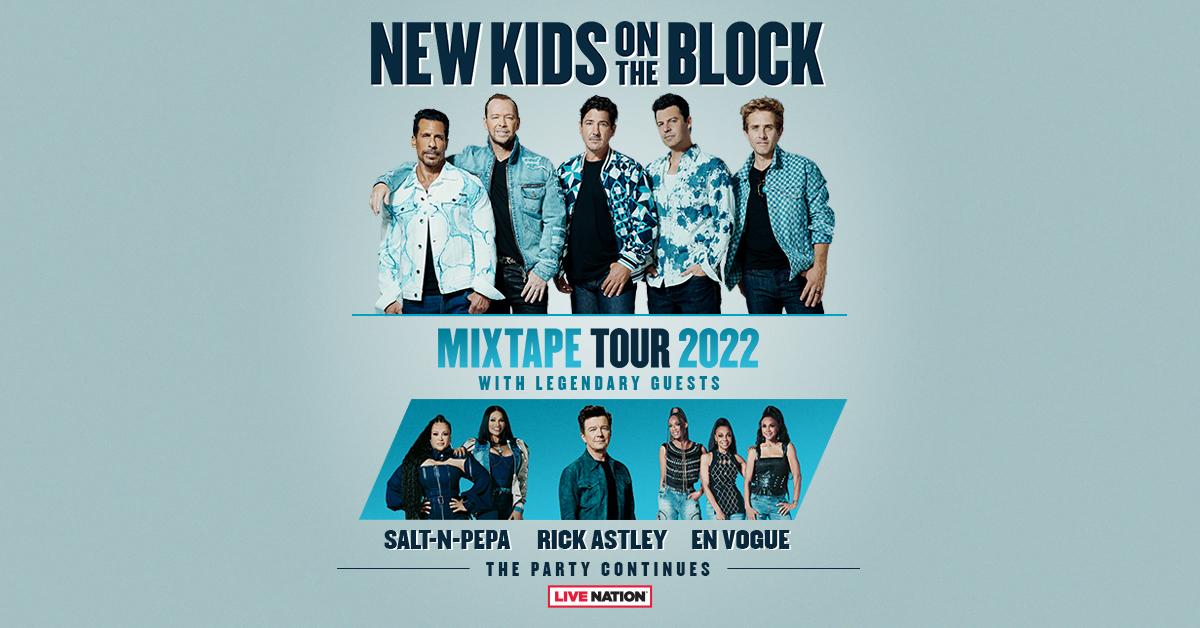 New Kids On The Block Announce The Ultimate Party With The MixTape Tour