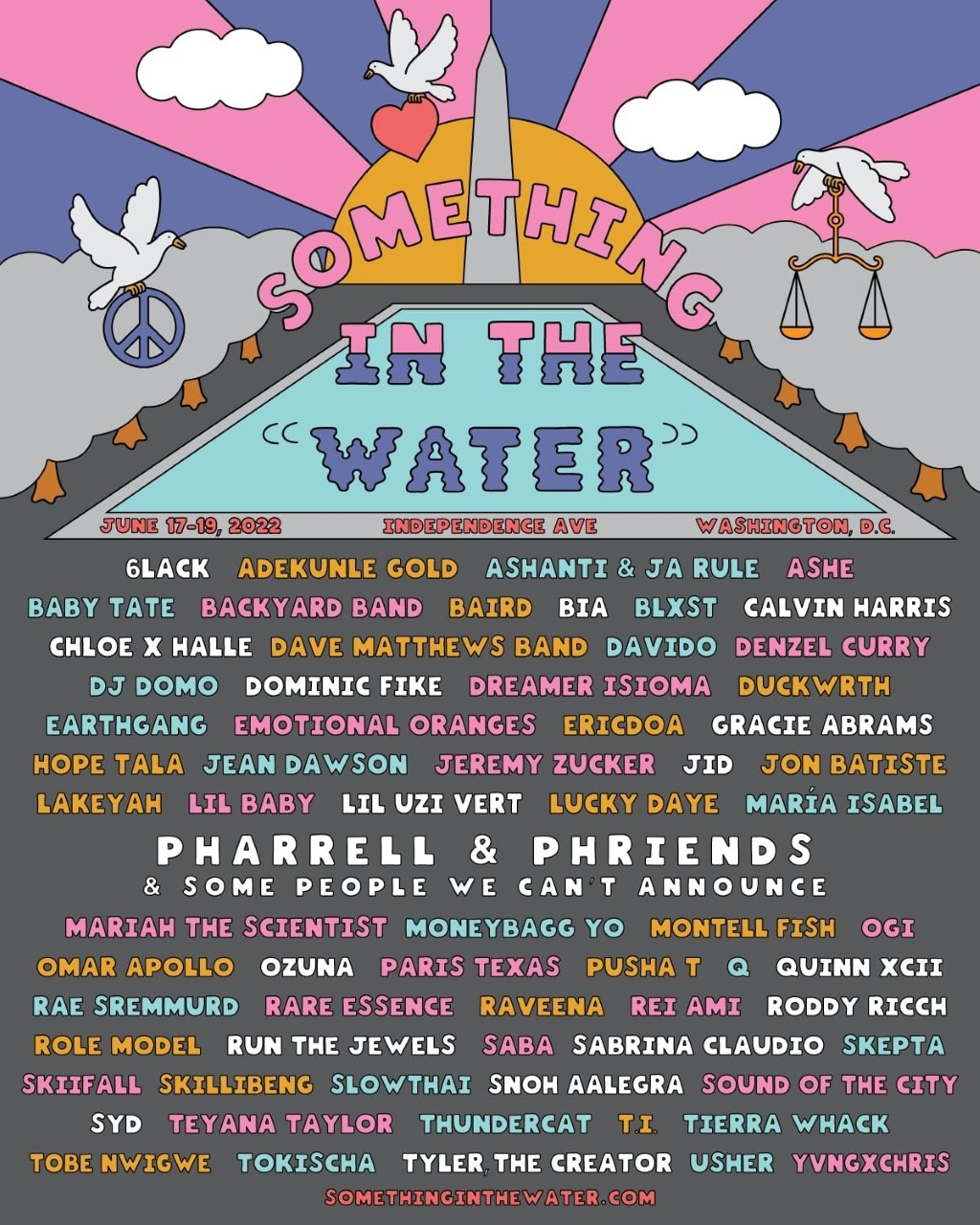 Pharrell Williams Something In The Water Festival Returns Live Nation