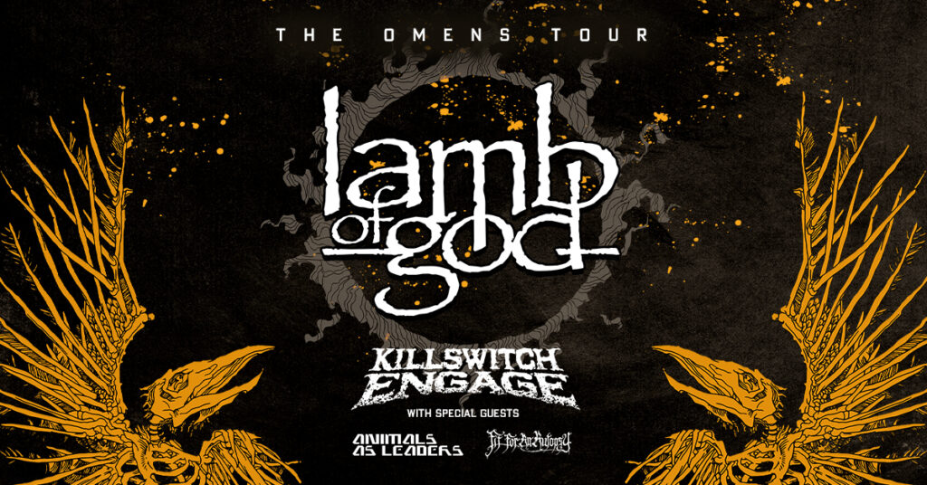 lamb of god tour song list