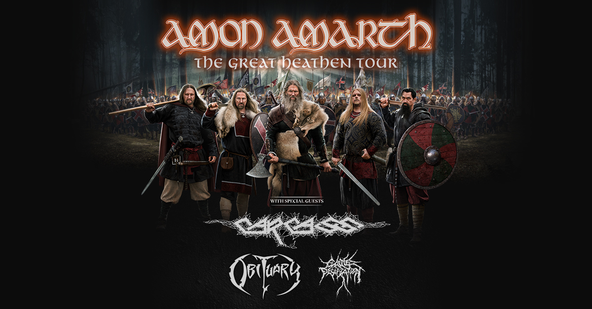 amon amarth the great heathen tour setlist
