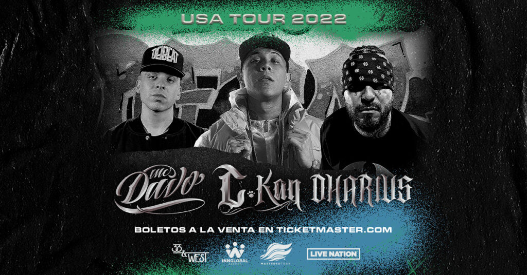 C-Kan, MC Davo, and Dharius Announce USA Tour 2022 - Live Nation ...