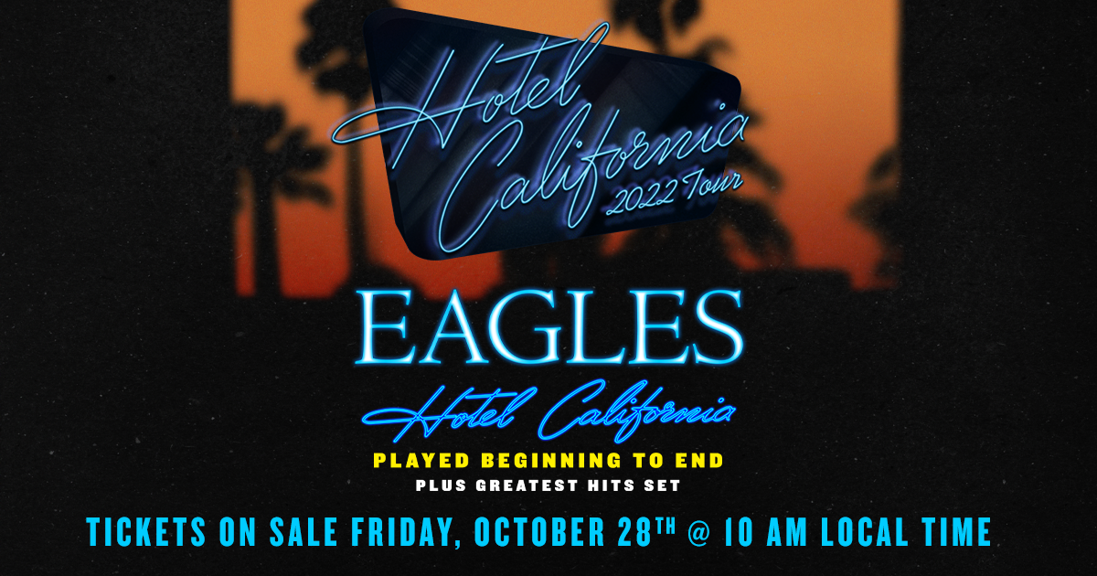 Eagles Hotel California Tour Setlist 2024 Joyan Malvina