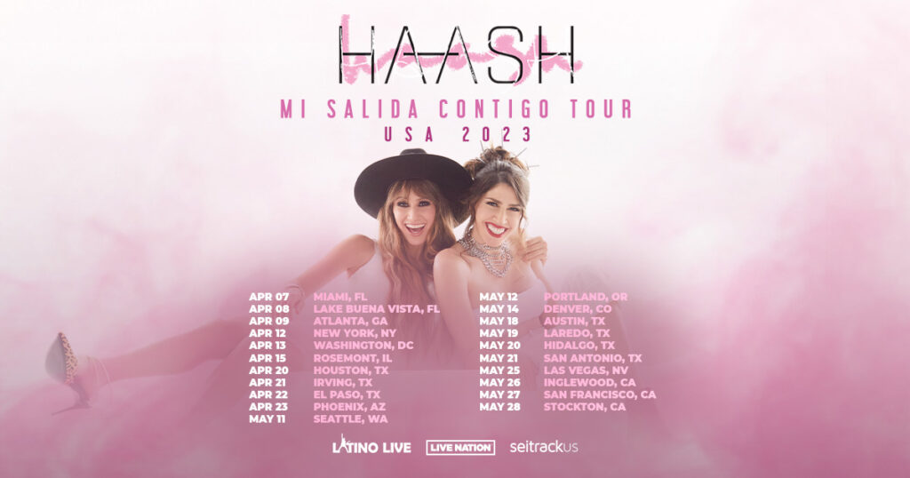 Ha*Ash Announces US Dates For Mi Salida Contigo Tour Live Nation