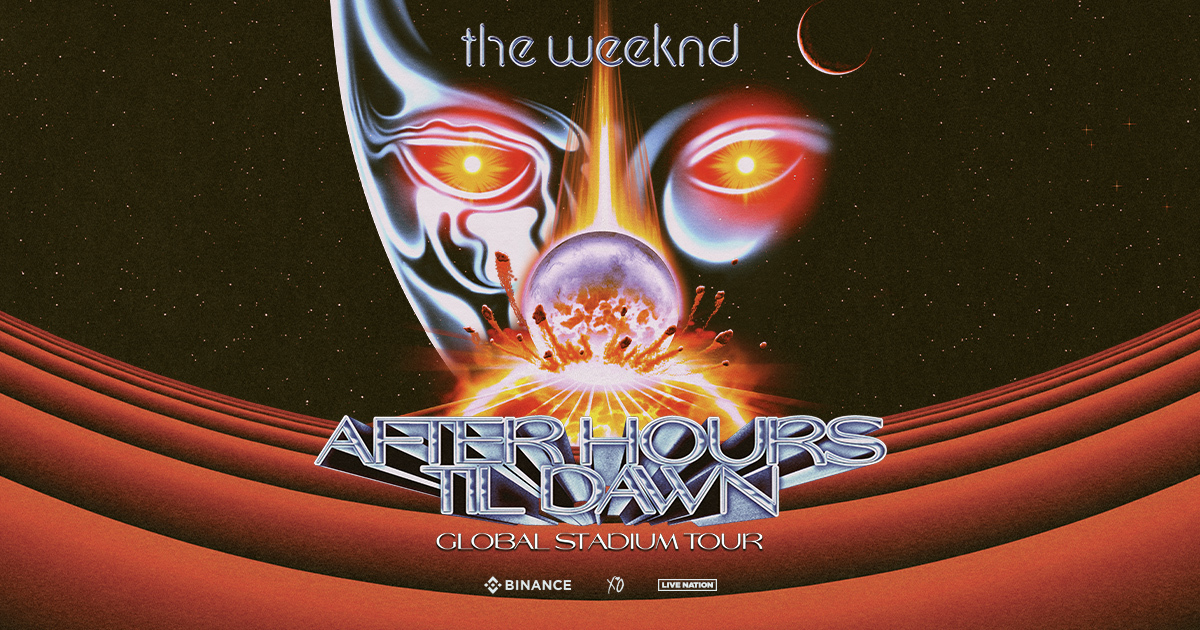The Weeknd After Hours Til Dawn Concert Merch - December 22,2023