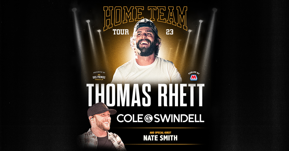 Thomas Rhett Reveals The Lineup For Home Team Tour 23, Hitting 40