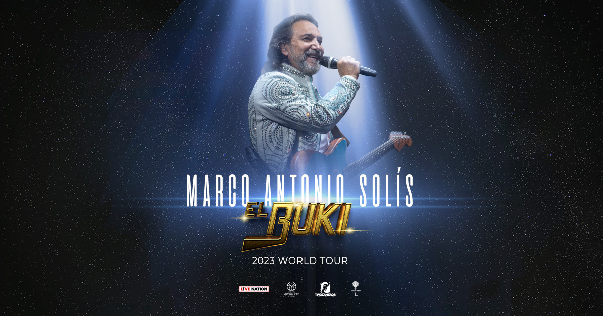 Marco Antonio Solis Announces “Marco Antonio Solis El Buki World Tour