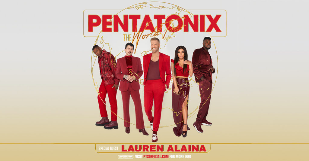 Pentatonix Announce 2023 North American Leg Of “The World Tour” Live Nation Entertainment