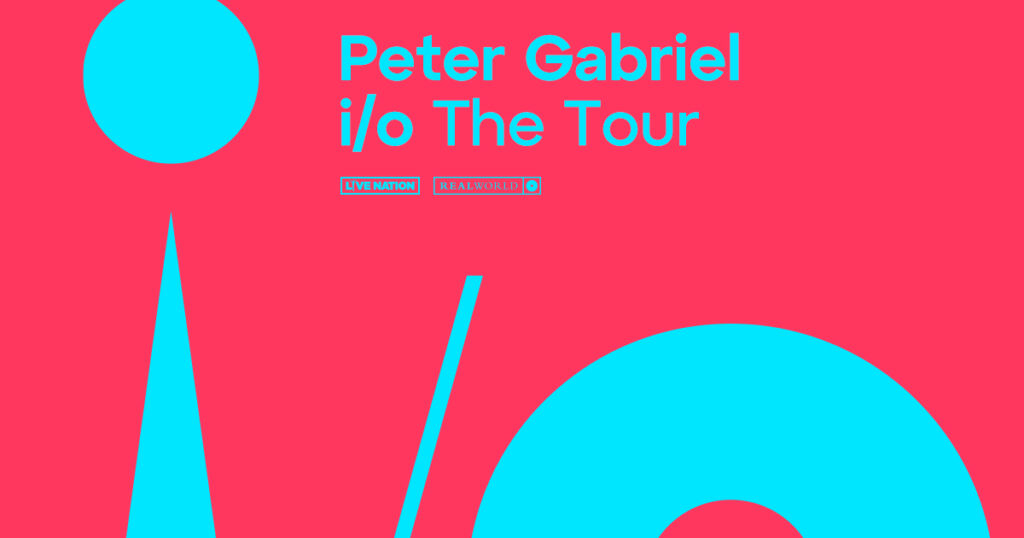 Peter Gabriel Reveals Details of i/o The Tour North America Leg