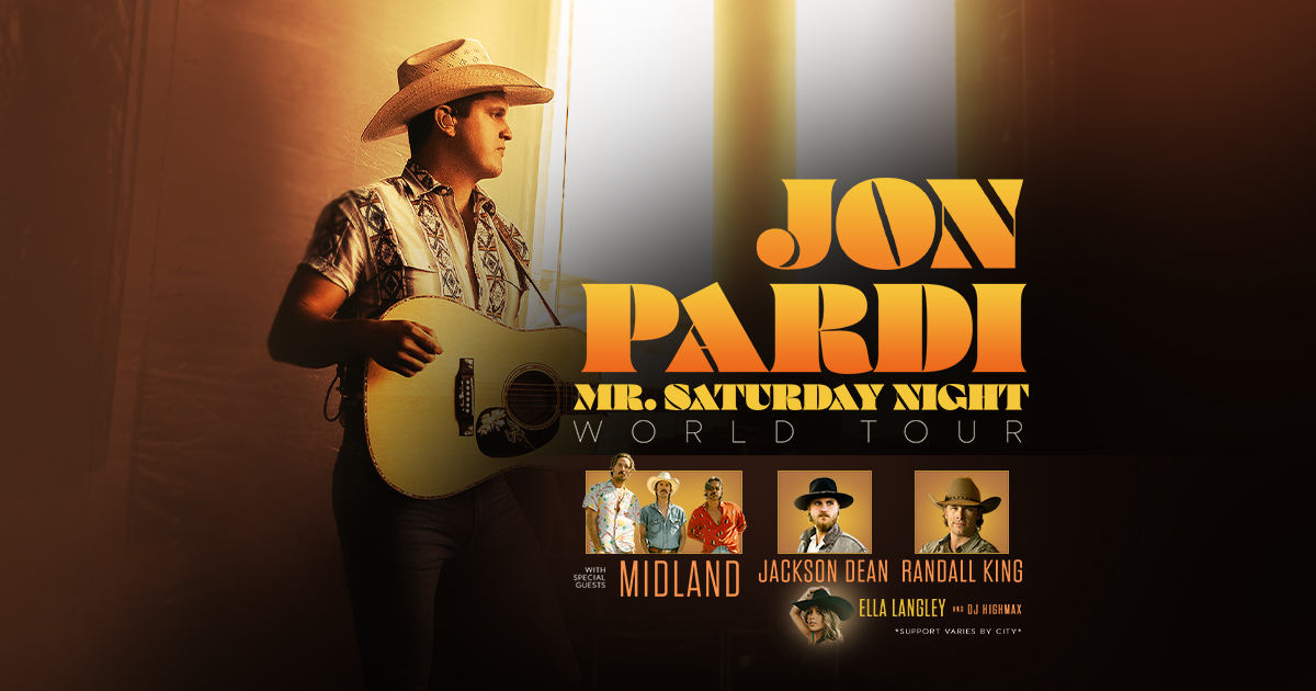 Jon Pardi Tickets, 4th August