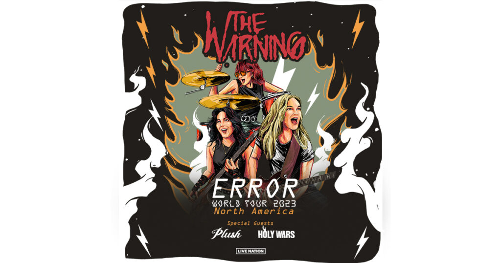 Rock’s Hottest Rising Band The Warning Announce Spring North American