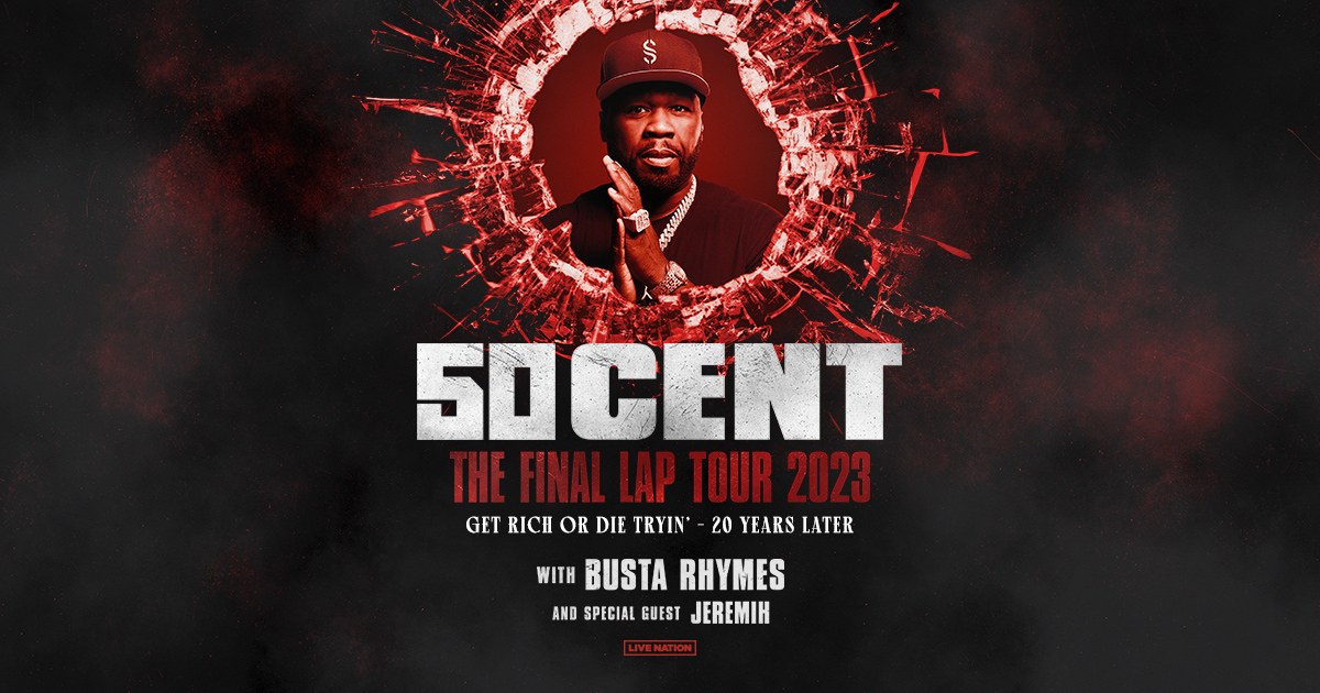 Curtis “50 Cent” Jackson Announces Global “The Final Lap Tour 2023” To