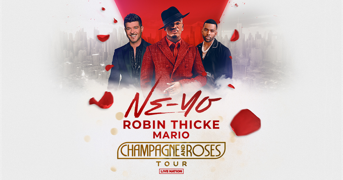 NEYO Announces New “Champagne and Roses” Tour With Robin Thicke And Mario As Special Guests