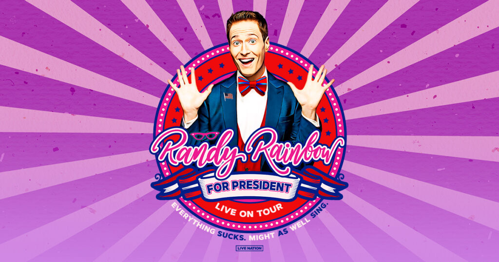 Emmy And Grammy Nominated Comedian Randy Rainbow Announces The Randy