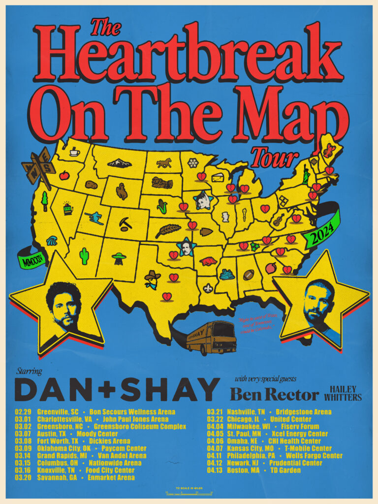 dan and shay tour setlist 2023