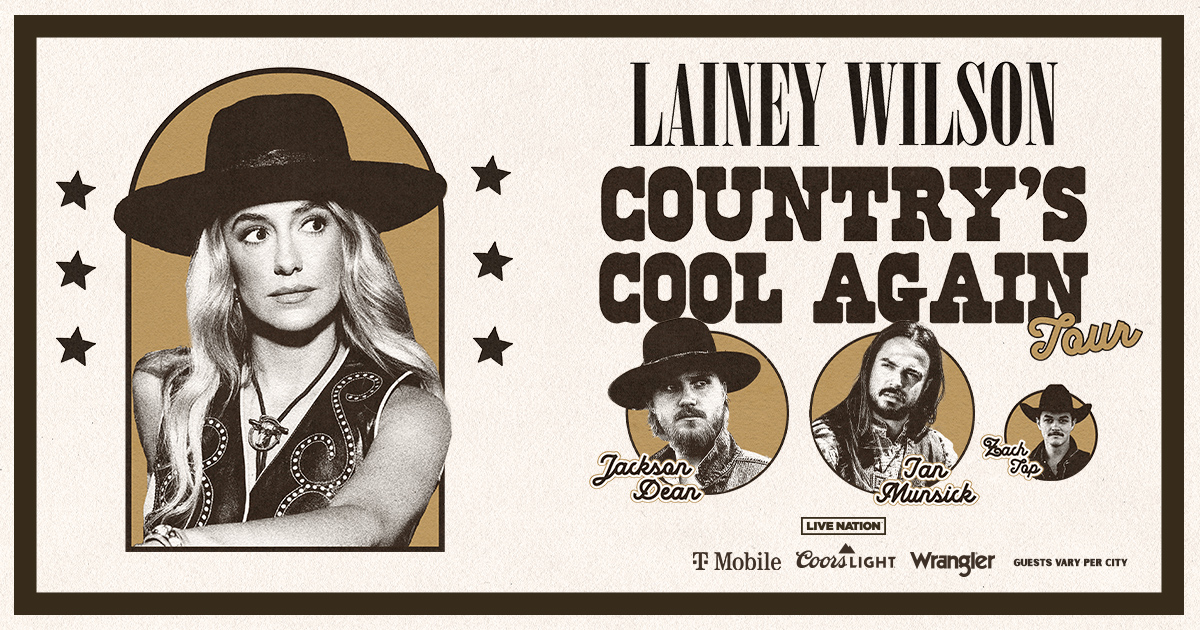 Lainey Wilson Announces 2024 “Country's Cool Again” North American Tour -  Live Nation Entertainment