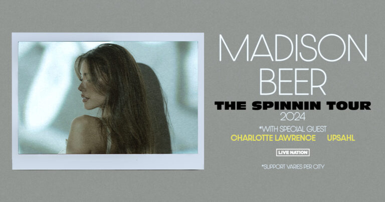 Madison Beer Announces Global The Spinnin Tour Live Nation   Static Social FacebookPR 1200x630 MadisonBeer 2024 National 768x403 