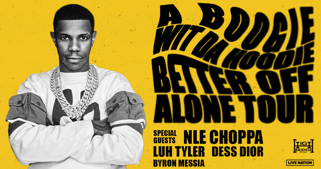 A Boogie Wit da Hoodie Announces Better Off Alone 2024 Global Tour