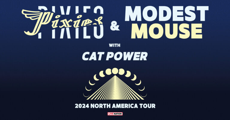 Indie Rock Titans Pixies And Modest Mouse Encore Wildly Successful Co   Static Social FacebookPR 1200x630 PixiesModestMouse 2024 National CatPower 768x403 