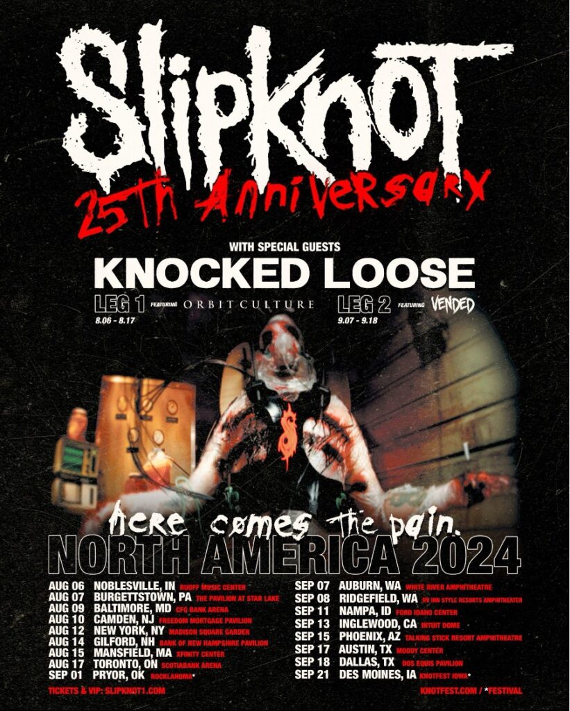 slipknot tour 2023 eventim