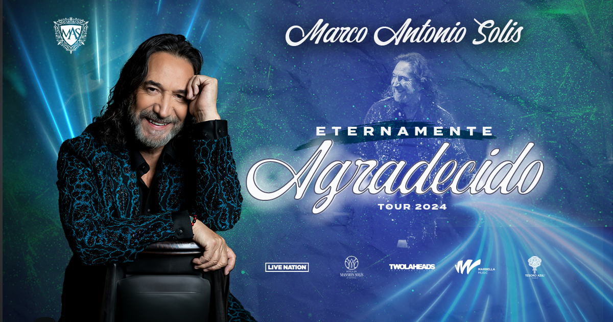 Marco Antonio Solís Announces "Eternamente Agradecido World Tour" In