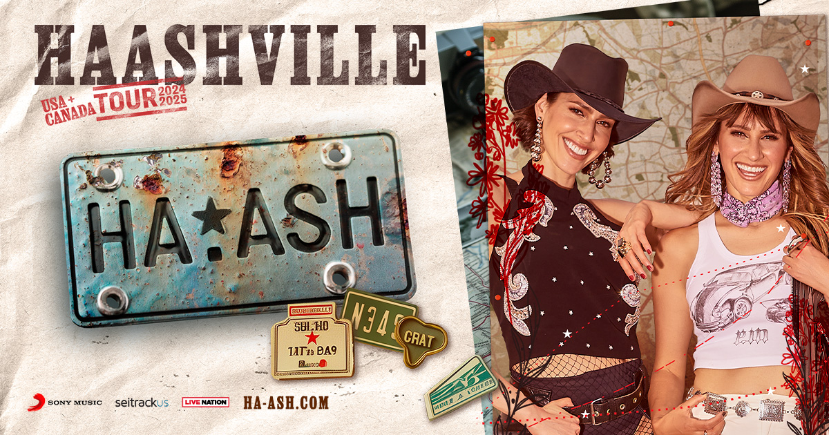 Ha*Ash Announce Their New Haashville Tour In The USA + Canada