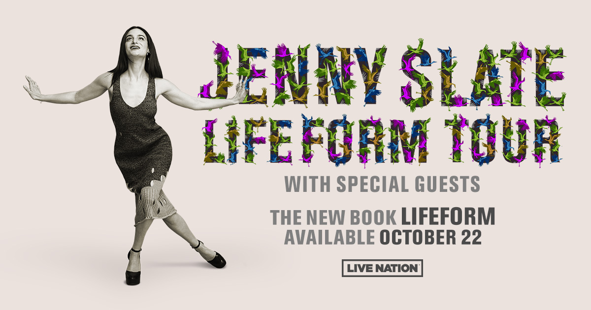 Jenny Slate announces Lifeform book tour