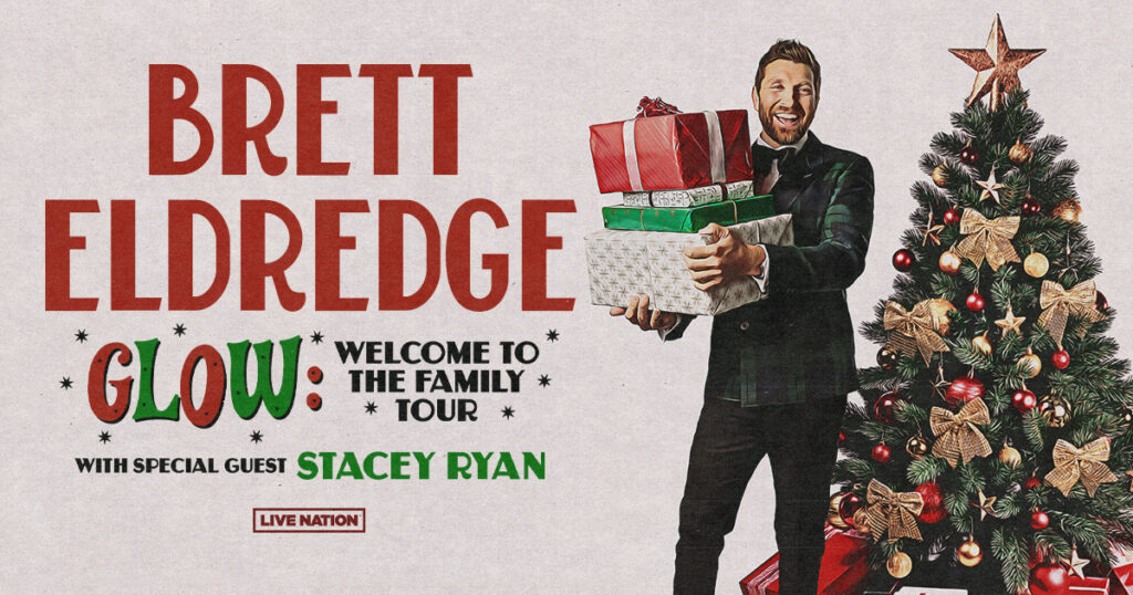 Brett Eldredge Announces Glow: Welcome To The Family Tour Dates - Live ...