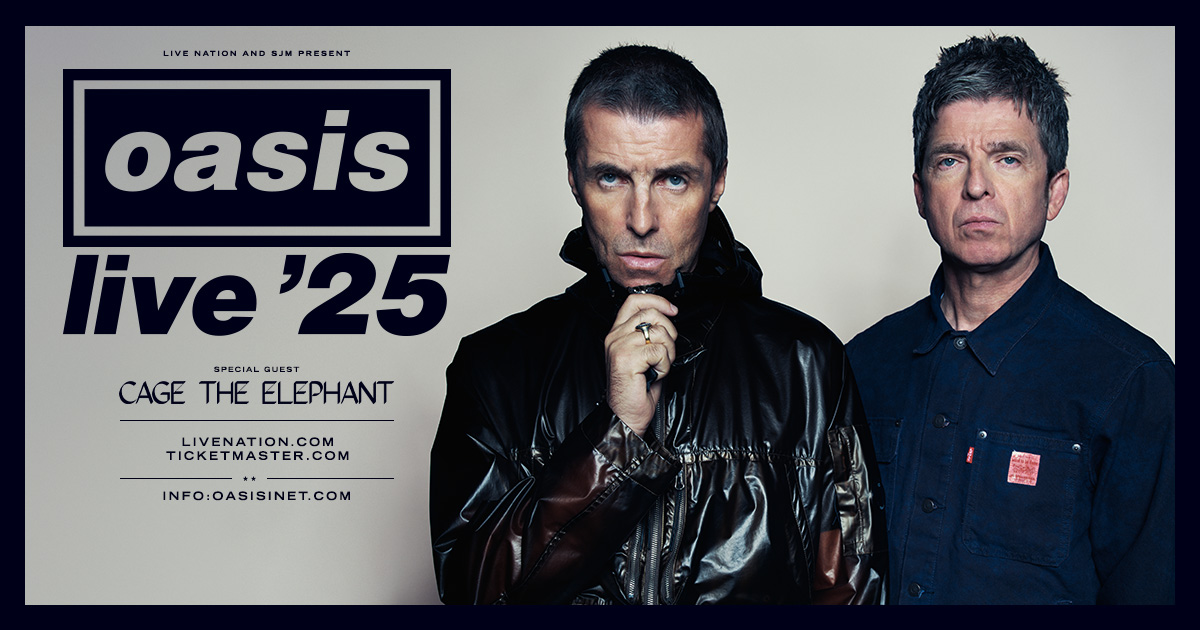 Oasis Announce North American Leg Of Their Historic 2025 World Tour