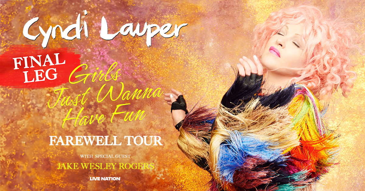 Cyndi Lauper Girls Just Wanna Have Fun Farewell Tour 2025